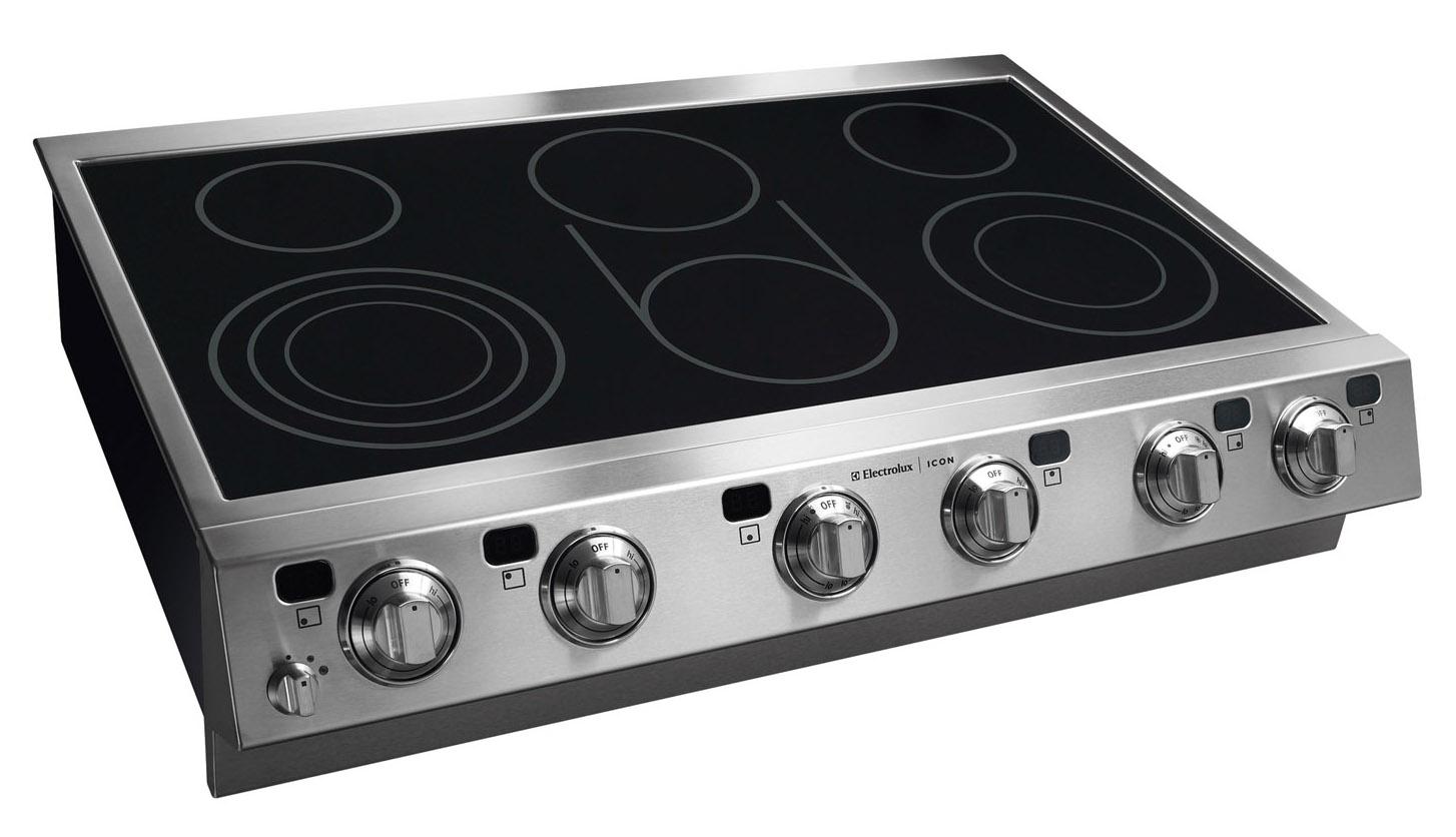 Electrolux ICON® 36" SlideIn Electric Cooktop with 6 Radiant Elements